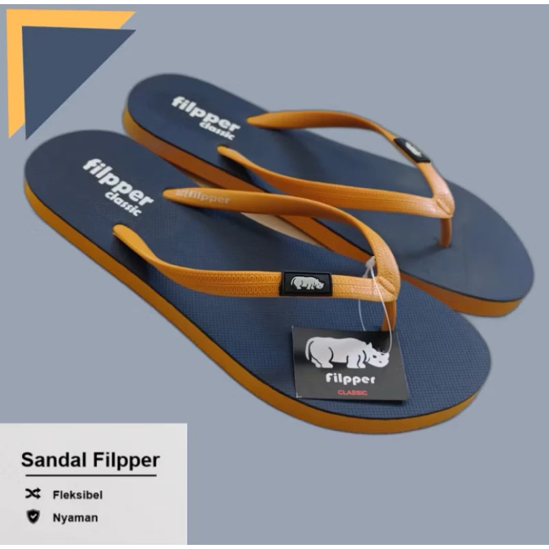 SANDAL JEPIT RUBBER PRIA DAN WANITA FILPPER
