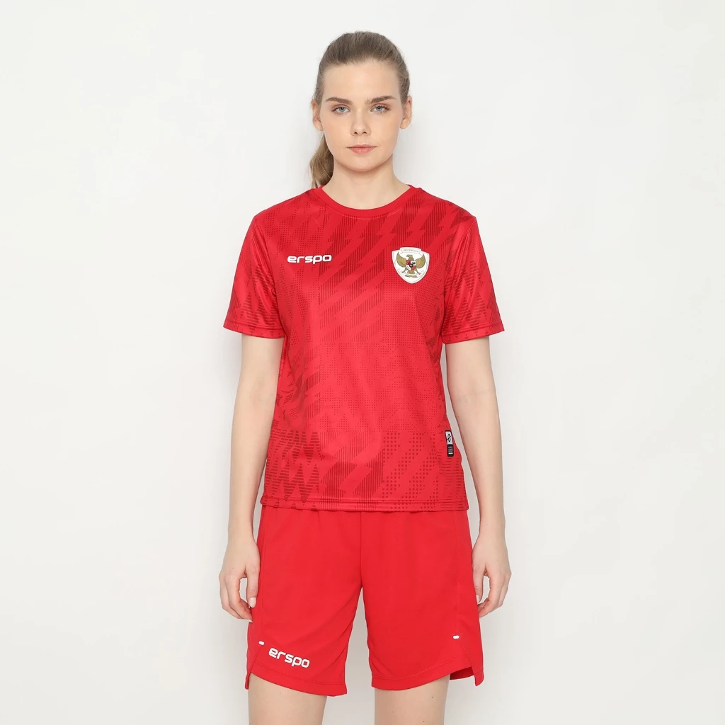 Erspo Timnas Jersey Supporter Home Red Women