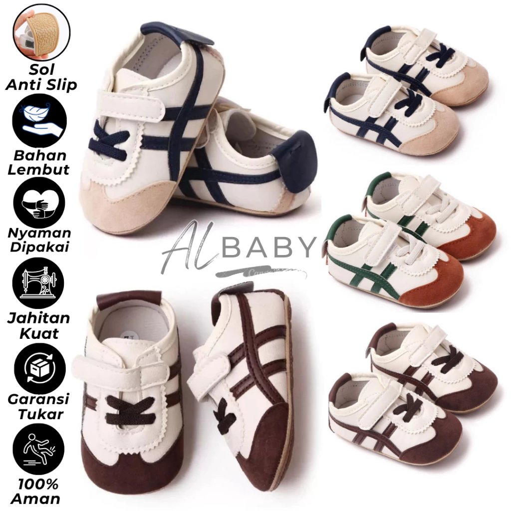 ALbaby Sepatu Bayi HERO Laki Laki Perempuan 0 6 12 Bulan 1 Tahun