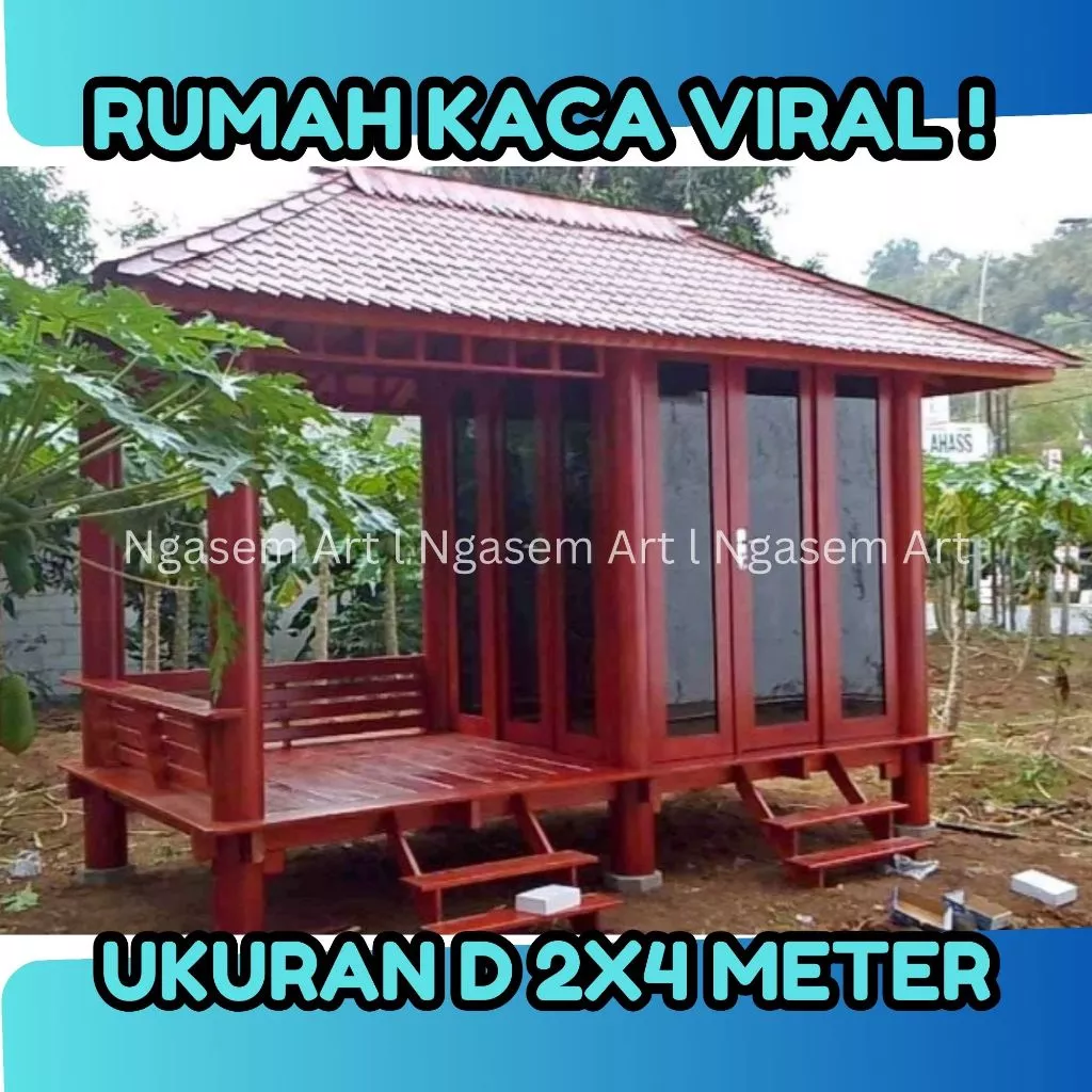 GASEBO VIRAL !!! JUAL GAZEBO DINDING KACA HARGA TERBAIK