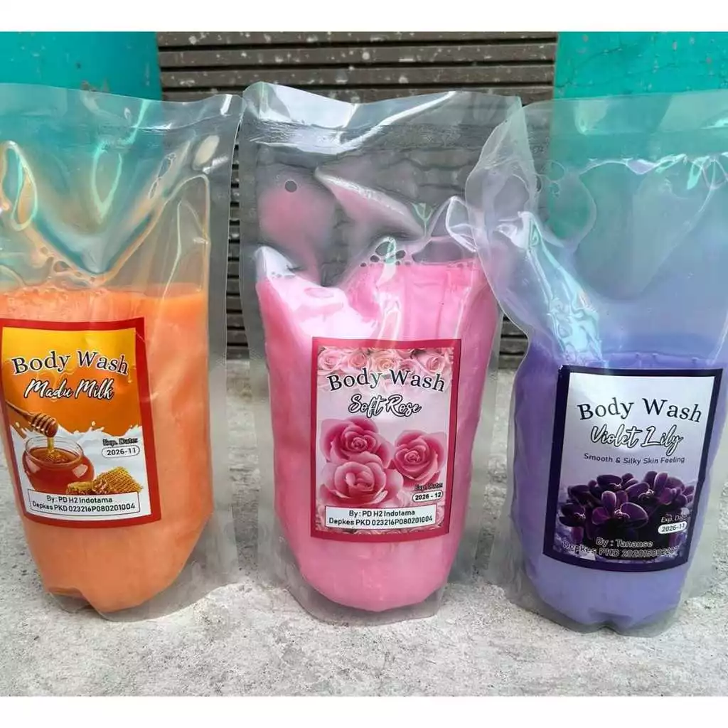 TERMURAH SABUN MANDI REFILL CAIR 800 ML