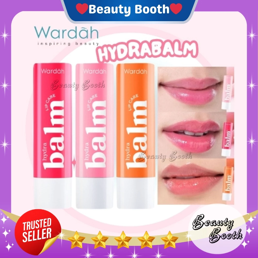 WARDAH Hydrabalm Lip Care SPF 15 4g | Pelembab Bibir - Beauty Booth Beautybooth