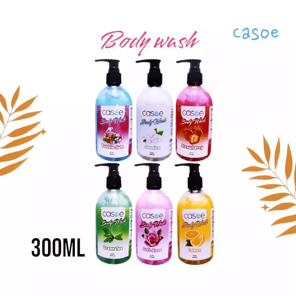 Casoe Body Wash Sabun Cair With Pearl / Sabun Cair Hotel All Variant 300 ML