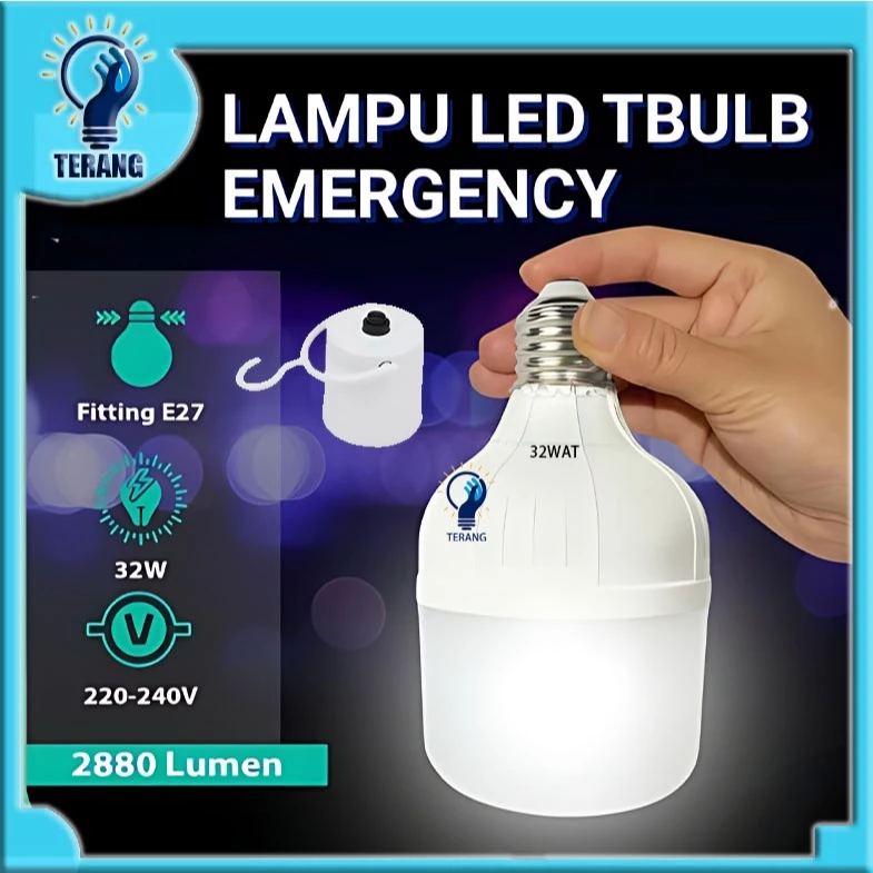 Lampu LED Jumbo 32Watt / Lampu LED Emergency 32W / Lampu Magic