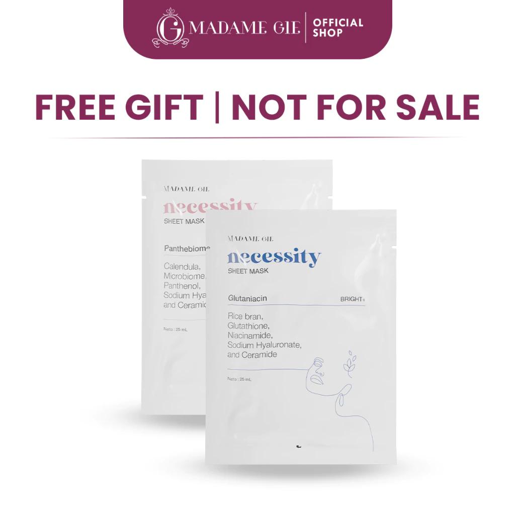 [NOTE FOR SALE] NECESSITY SHEETMASK ISI 2PCS