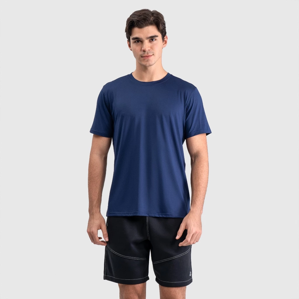 Erspo T-Shirt Basic Active Tee Indigo Blue