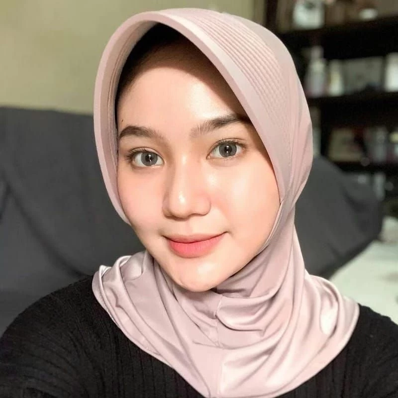 Hijab Bergo Sport Sporty Jersey/Bergo Sport/Hijab Instan/Kerudung Sport Jersey