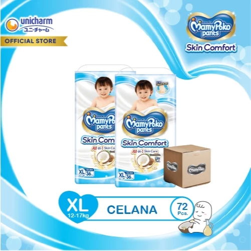 MamyPoko Pants Skin Comfort XL36 2 Packs AMS