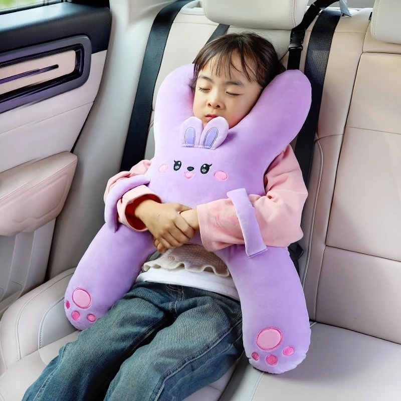 Bantal Sabuk Pengaman Anak Bantal Multifungsi Untuk Melindungi Leher Bantal Tidur Mobil
