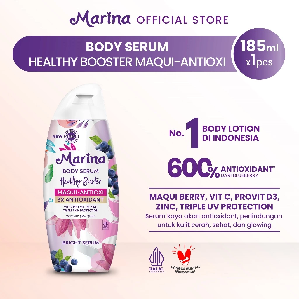 SALSA Body B.L.E.A.C.H - Body Glow Serum Symphony | Hand Body Lotion untuk Mencerahkan dan Melembabkan Kulit dengan 10+  Whitening Agent (Agen Pencerah) | Handbody | Body Lotion Mencerahkan | Body Lotion | Bodycare