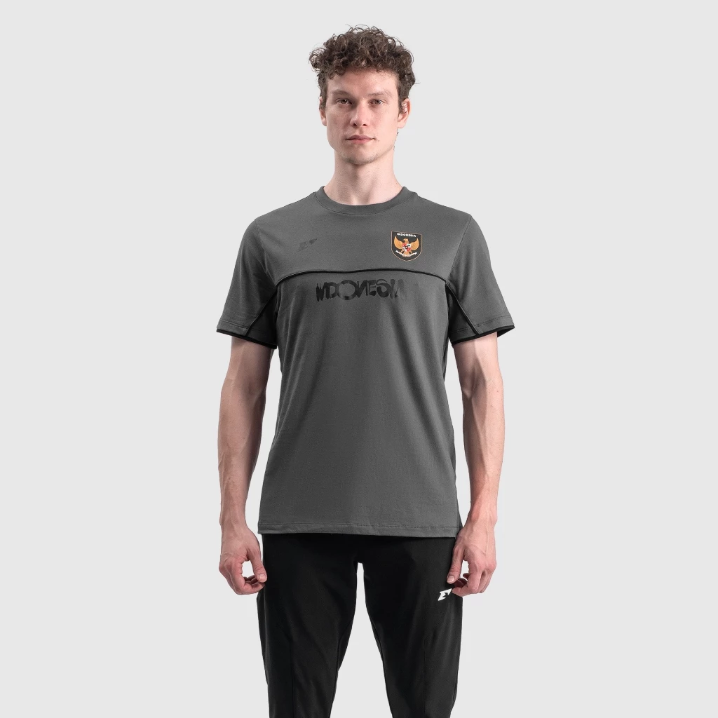 Erspo Timnas 2025 T-Shirt Short Sleeve Grey