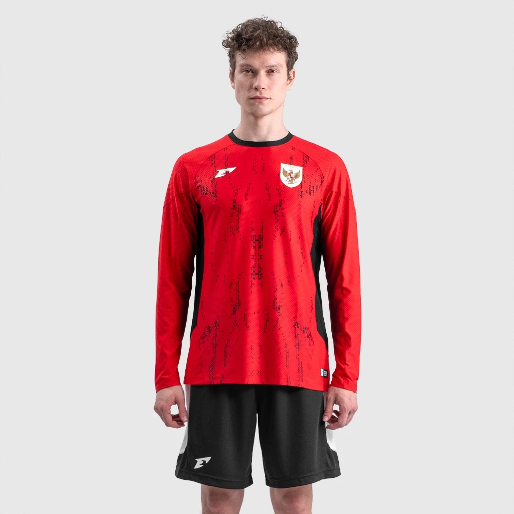Erspo Timnas 2025 Jersey Training LS Men Red