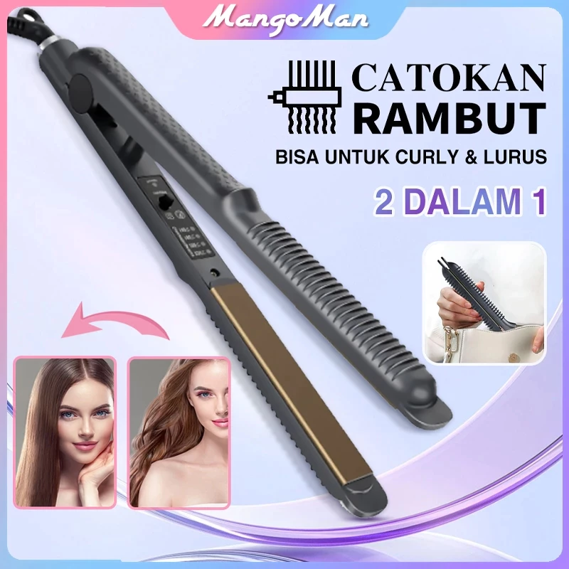 [Pengiriman cepat] catokan glam hair/Catok crimple/catok premium gerigi kecil/catok lurus/catok genteng atap/catok gerigi kecil/catok lepek/catok pengeriting/catok keriting rambut/catok penglurus rambut/catok lurus murah