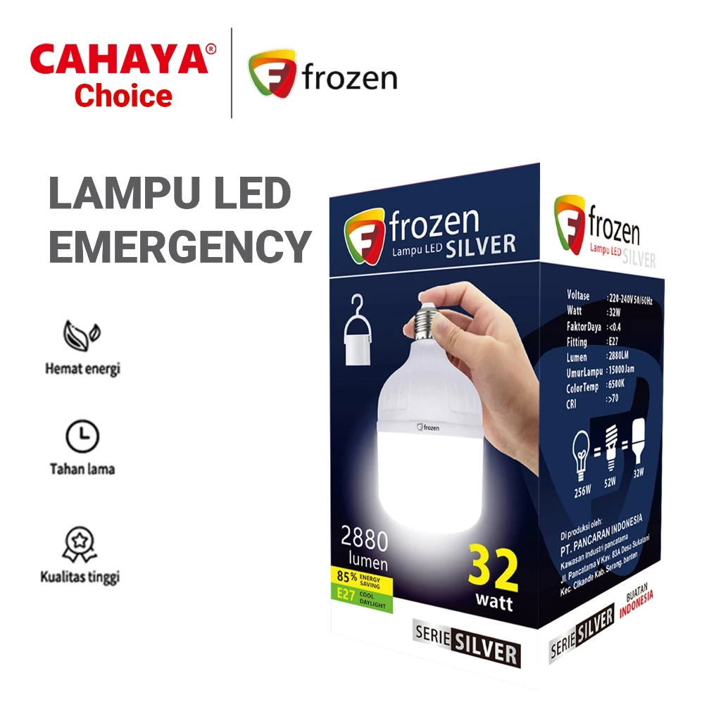CAHAYA - Lampu LED Jumbo 32Watt / Lampu LED Emergency 32W / Lampu Magic/Merek Frozen