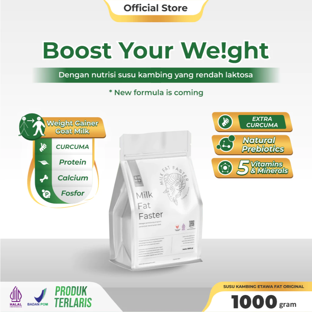 Susu Penambah Berat Badan 1kg Rendah Gula! Wegen Ternak Syams