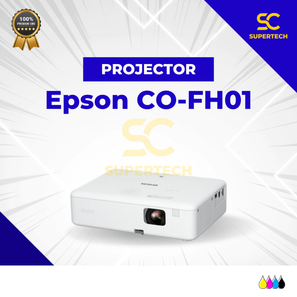 Epson CO-FH01 Smart Projector 3000 Lumens FHD 5W Speaker