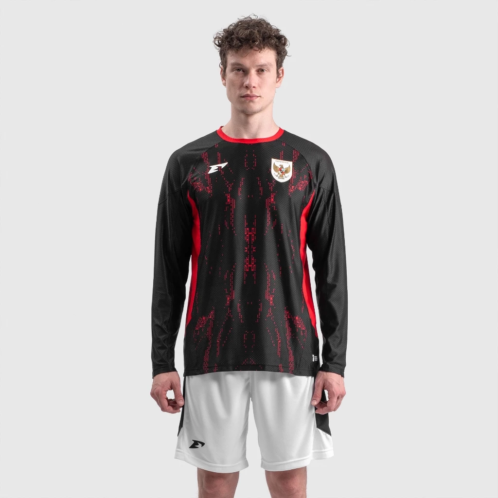 Erspo Timnas 2025 Jersey Training LS Men Black