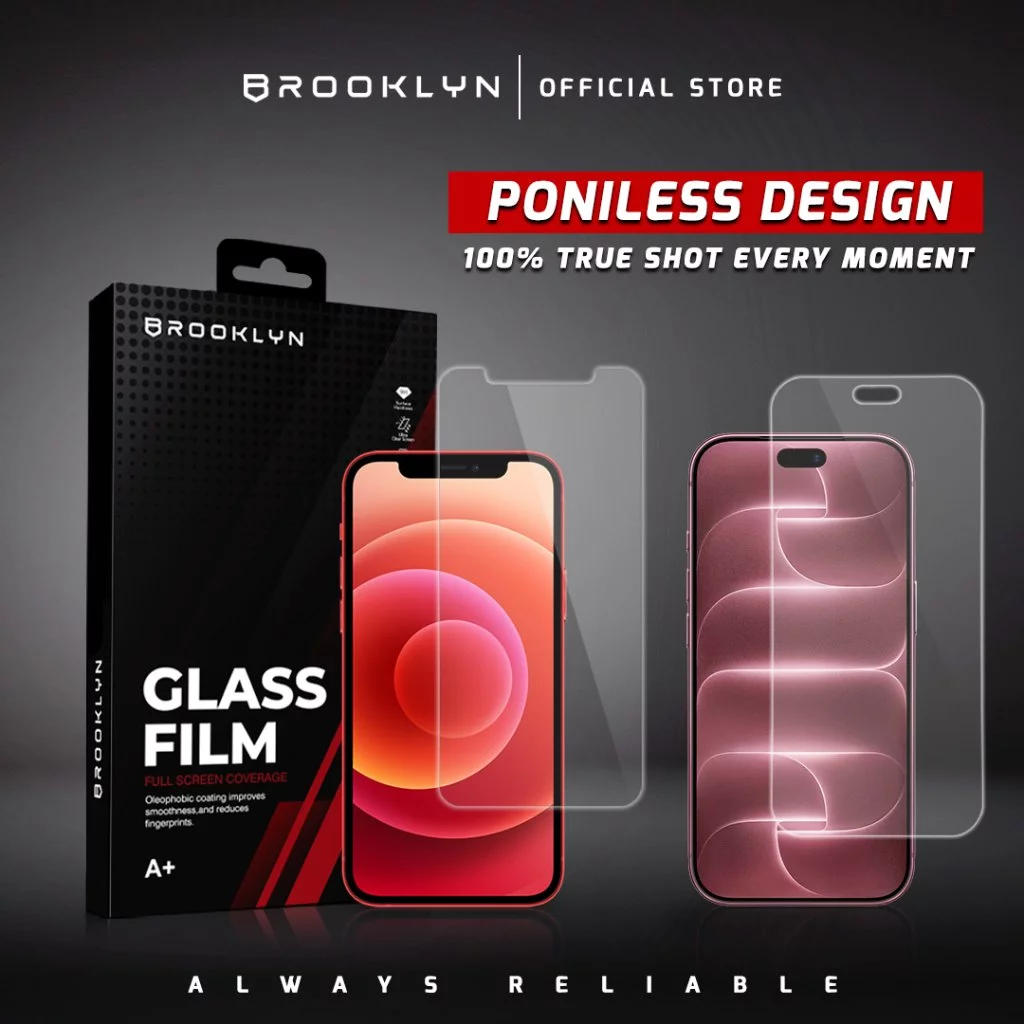 Brooklyn Poniless Ver2 Tempered Glass iPhone