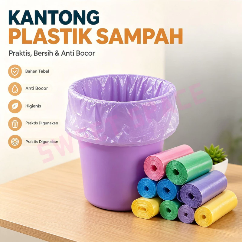 Kantong Plastik Sampah Roll Multifungsi SWEETSPACE