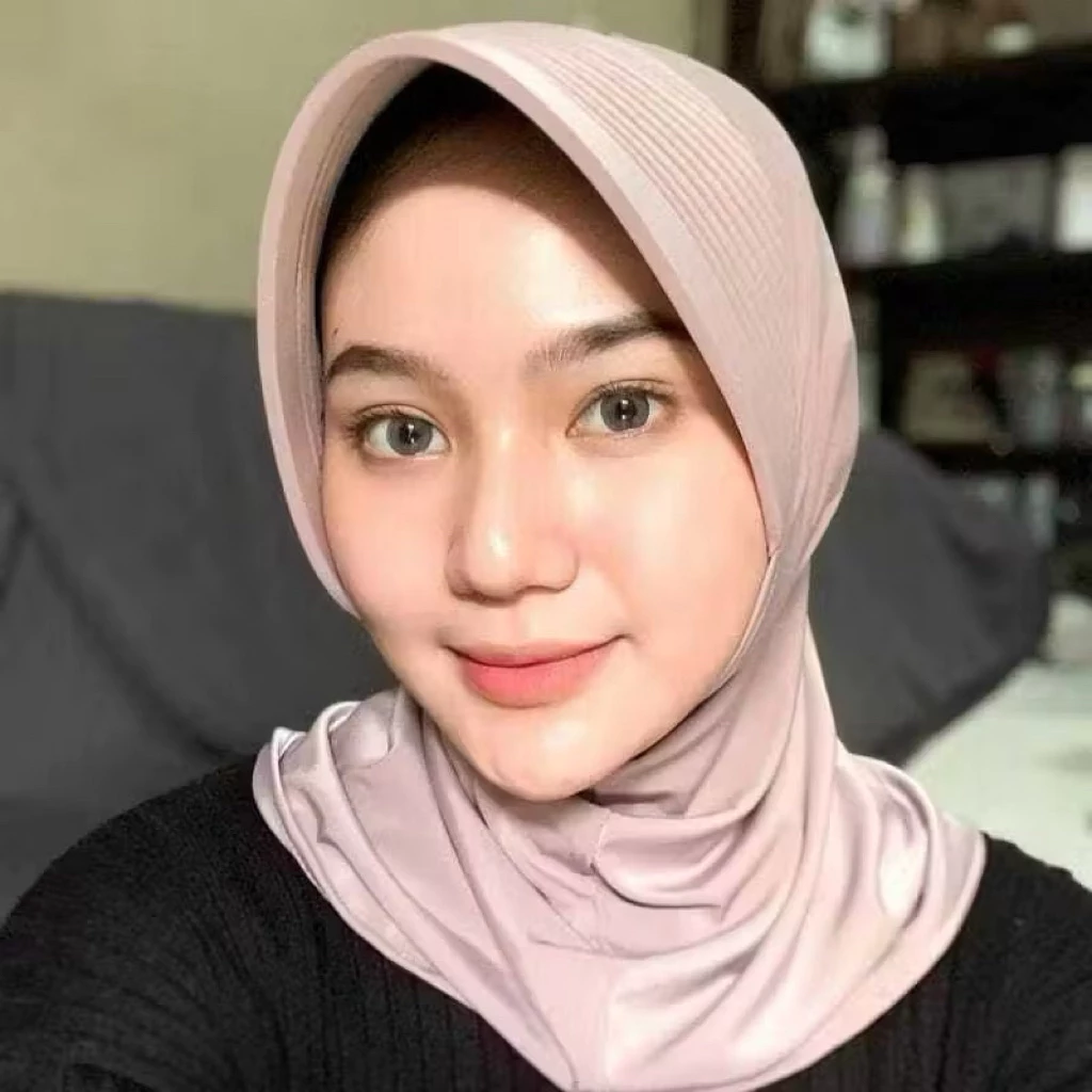 Hijab Bergo Sport Pet Tebal / Jilbab Instan Jersey / Hijab Olahraga / Kerudung Sport Ukuran S/M/L