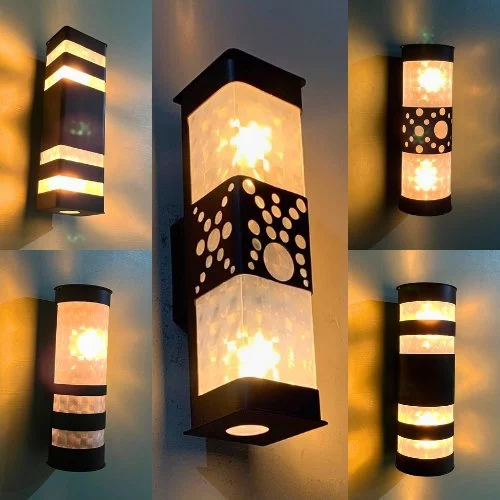 Lampu Dinding Hias Lampu Pilar Kamar Tidur Aesthetic Lampu Teras Rumah