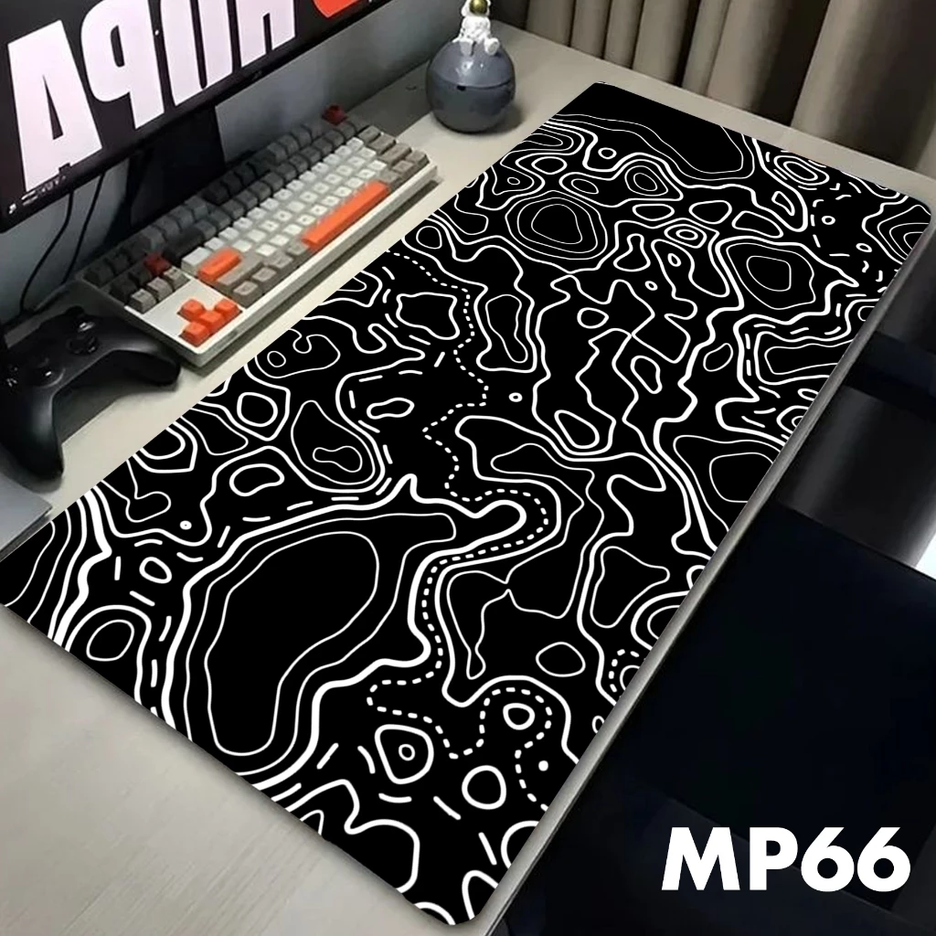Mousepad Gaming Deskmat Polos Custom 40x90 / 30x80 cm