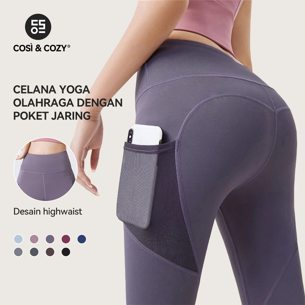 Legging Highwaist Training Nyaman untuk Olahraga! COSI COZY