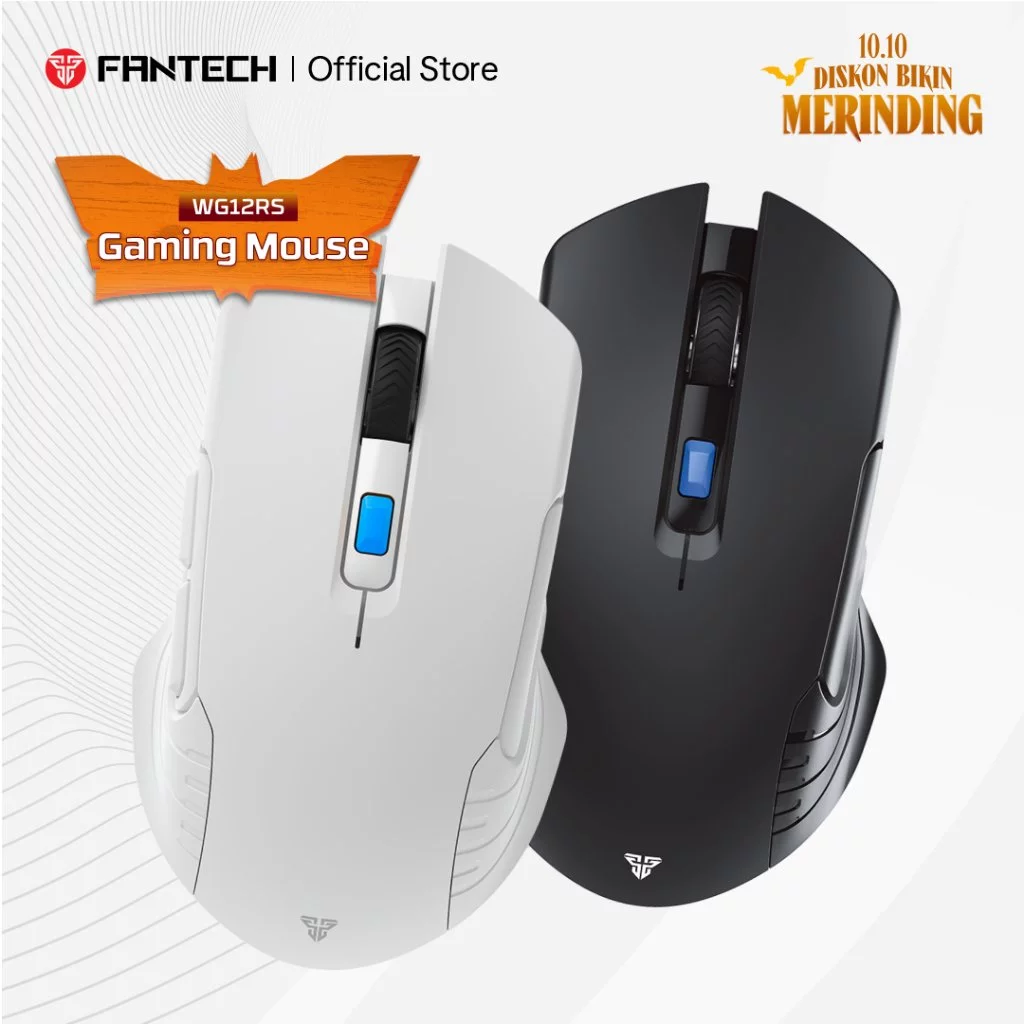 Fantech Raigor III WG12 Wireless Gaming Mouse Rechargeable Baterai Mouse Wireless Gaming Silent Click WG12RS