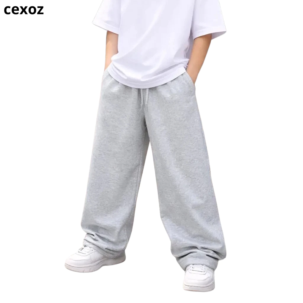 CEXOZ Celana Jogger Baggy Loose Pants Anak Laki Laki dan Perempuan 5-15 Tahun Casual Unisex