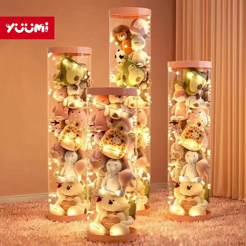 Yuumi Boneka Tempat Penyimpanan - Kotak Mainan Bayi Lucu, Organizer Mainan, Anti Debu