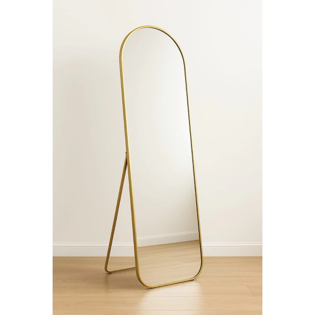 Standing Mirror Oval Fullbody Kaca 30x120cm
