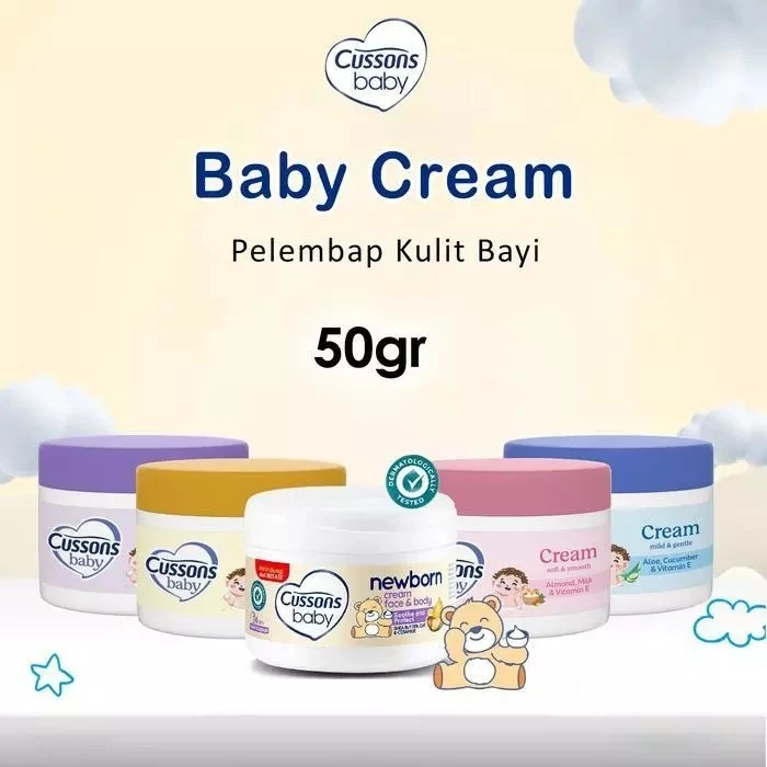 Harga Lebih Murah (BOSS) Cussons Baby Cream Krim Bayi 50gr