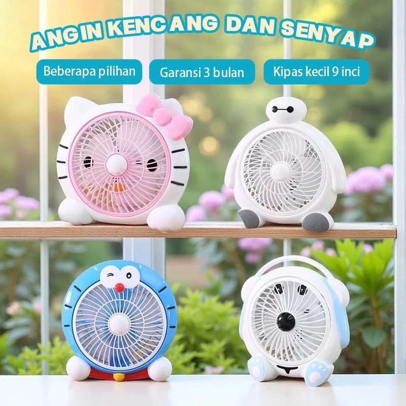 haoyande kipas Angin meja Karater Kipas angin meja listrik Desk Fan Karakter Portable