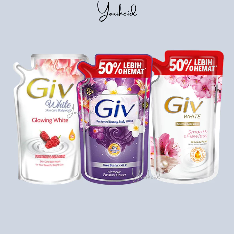 Giv Sabun Mandi Cair Pouch 800 ml all series