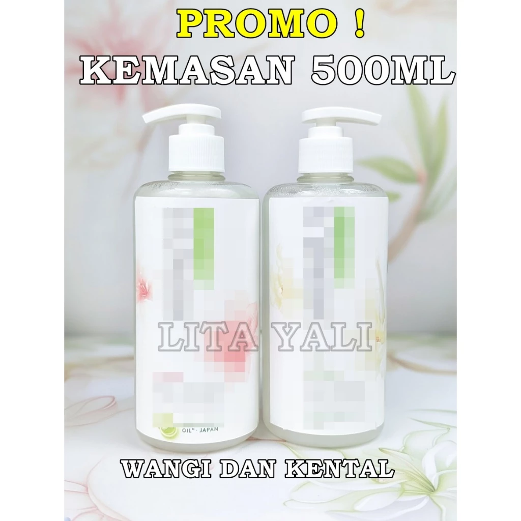 SABUN MANDI Cair BOTOL PUMP 500ml Sea Salt Shinjuwi Matsu dan Kirey