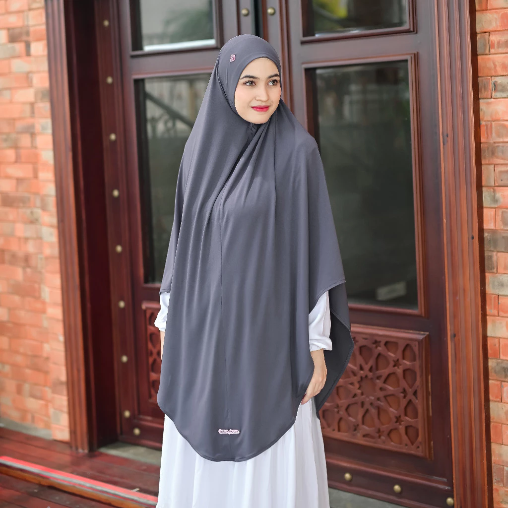Bella Alisha - Khimar Syar'i Tavisha Instan Spandek Jersey