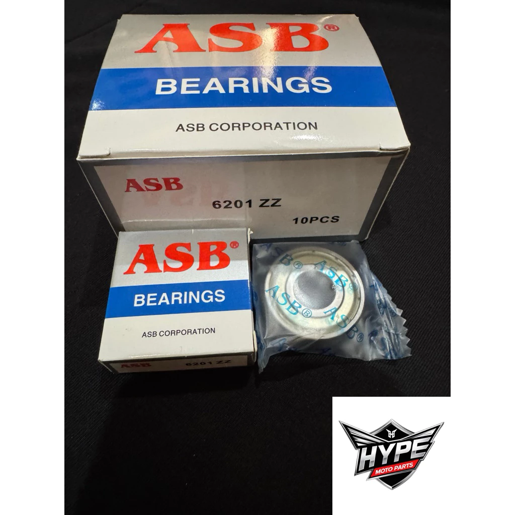 Bearing/Laher Laker 6201 ZZ ASB ORIGINAL (isi 10pcs)