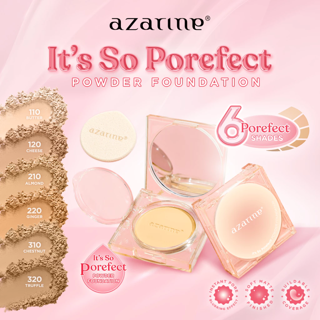 SKINTIFIC AUTHORIZED- Perfect Stay Velvet Matte Cushion Cushion refill Biru 11ml | BB CC Cream Fondasi Compact Oil-Control Waterproof Sweatproof Matte Finish Poreless Cushion Foundation Flawless