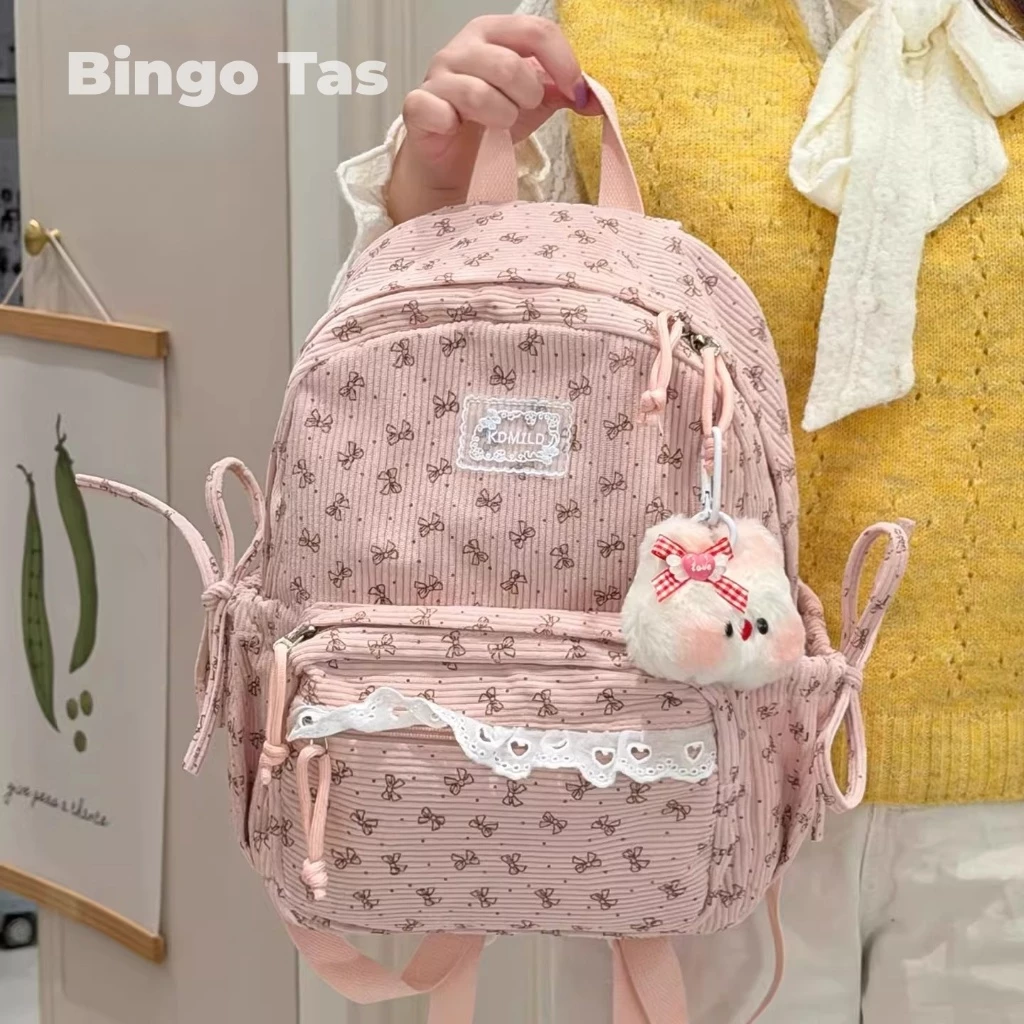 COD Tas Ransel Wanita Korean Style Aesthetic Tas Sekolah Wanita Ins Lucu Tas Ransel Wanita Import Korea Tas Sekolah Cewek Y2k Estetika Tas Ransel Laptop Volume Tinggi Ransel Wanita Traveling Casua Backpack Sekolah Perempuan Tas Kuliah Wanita Korea Style