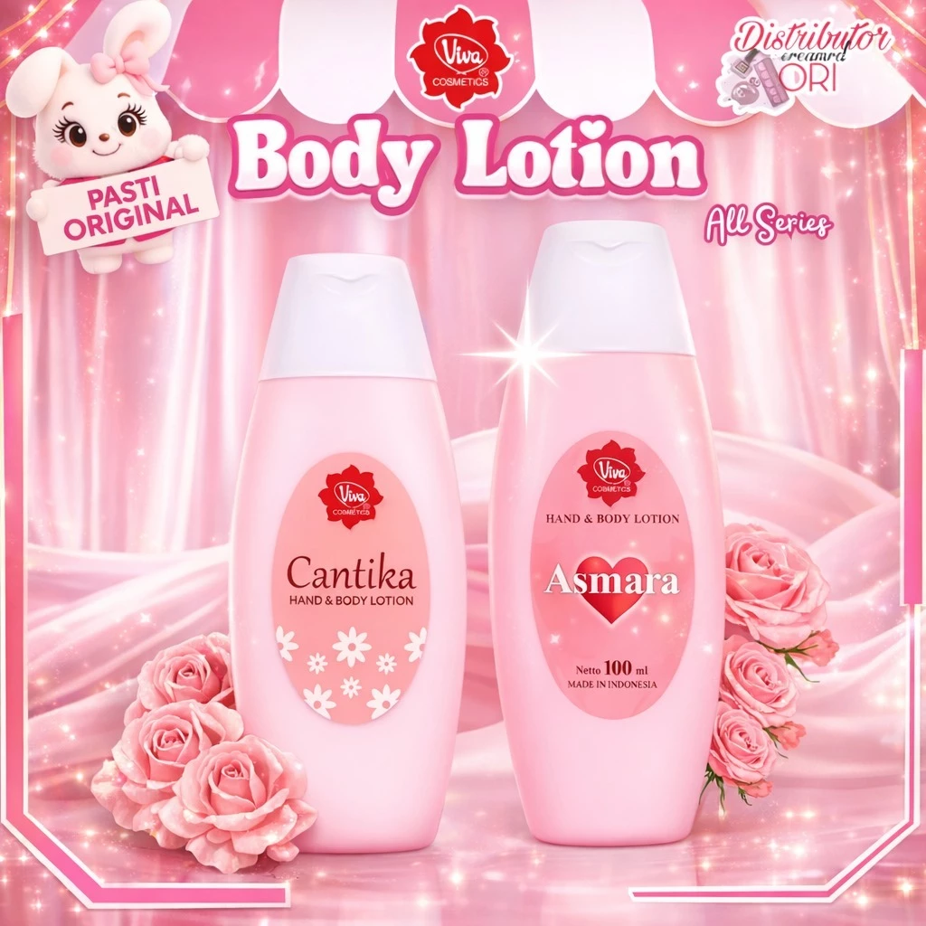 Herborist Body Lotion Series Melembapkan Menghaluskan Kulit 200ml