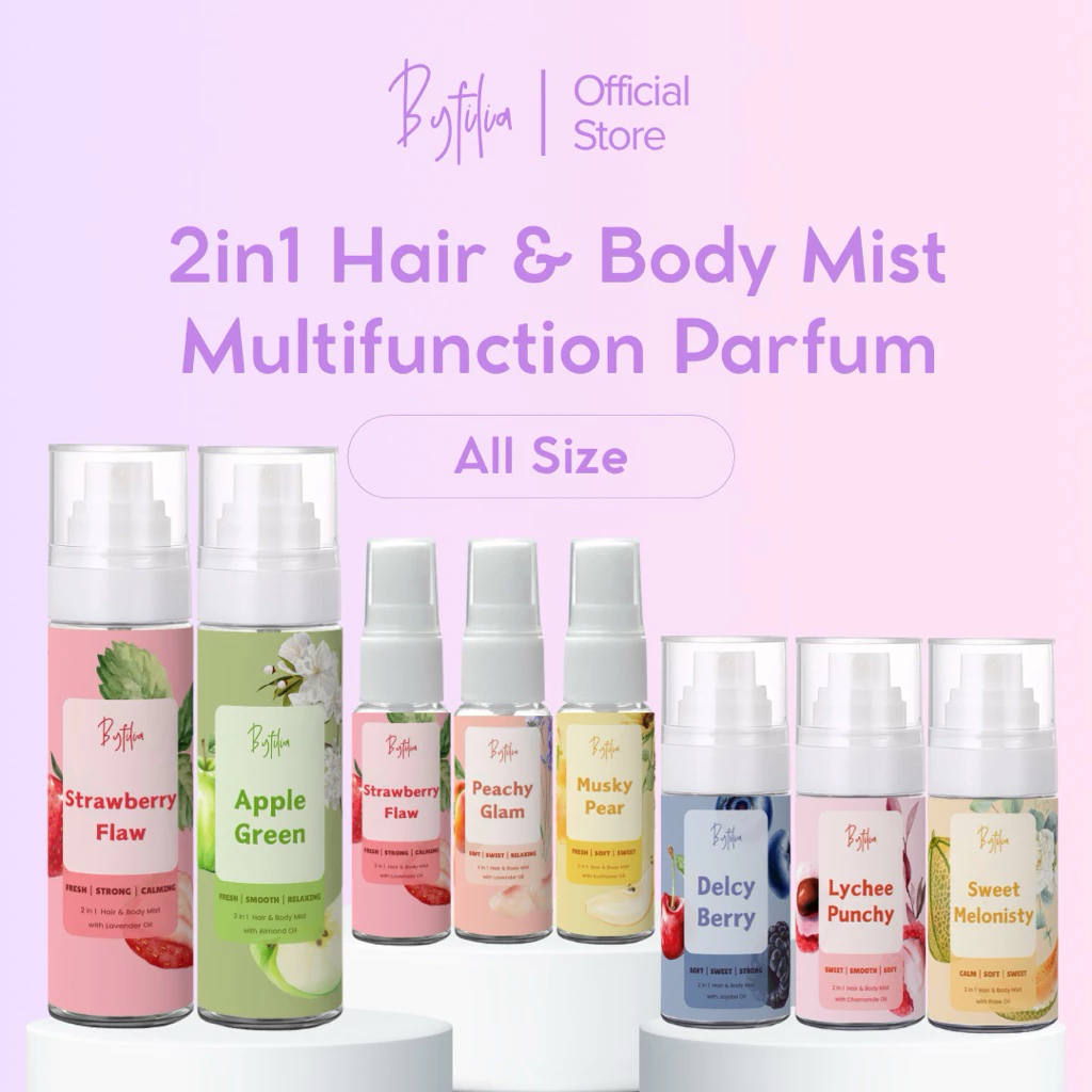 BYFILIA 2in1 Hair and Body Mist Parfum Hairmist Bodymist Tahan Lama