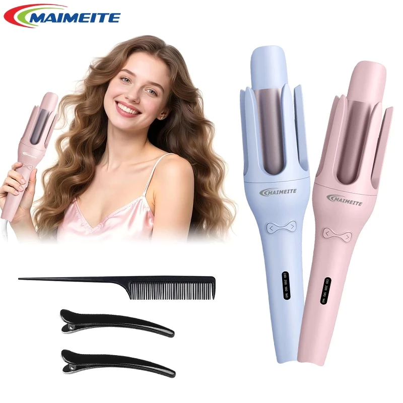 MAIMEITE Catokan Curly Otomatis Libra Hair Styler 2.0 Ceramics 32MM Curly Rambut Alat Kriting Rambut Catokan Keriting Keramik Otomatis