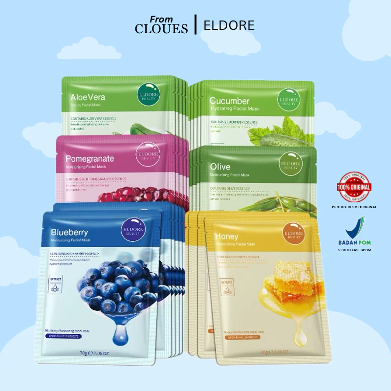 [BPOM] ELDORE Beauty Masker Facial Sheet Mask