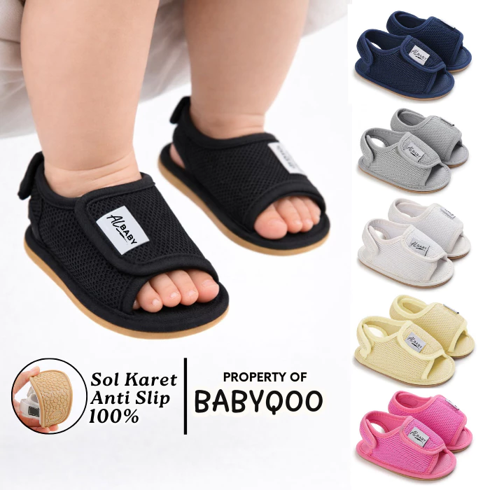 Sandal Bayi Prewalker Anti Slip Ringan Lembut 0-12 Bulan HALA