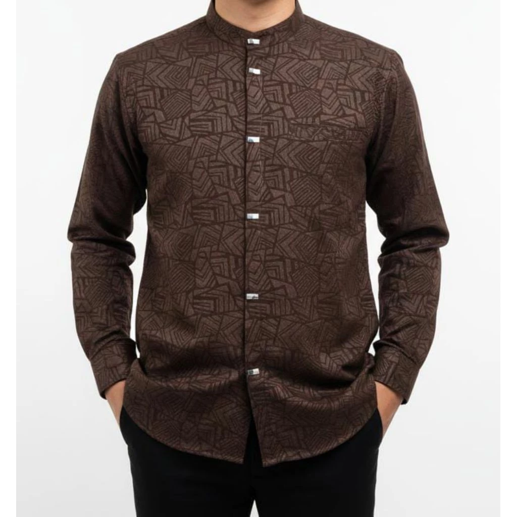 kemeja Koko kemko embos original terbaru baju muslim pria terbaru