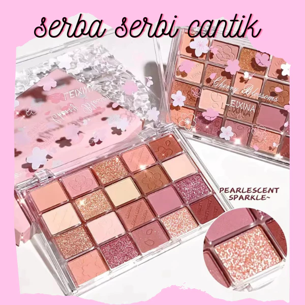 kosmetik Eyeshadow Pallate 20 Warna Tahan Lama Pigmented / Eyeshadow Palette