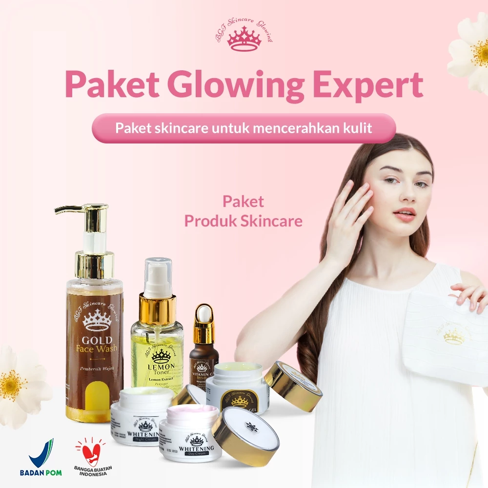 Beauty Glow Farma - Paket Glowing Expert | Paket Skincare Merawat dan Mencerahkan Kulit Wajah