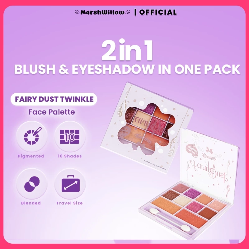 Marshwillow Fairy Dust Face Pallete - 01 Twinkle Series