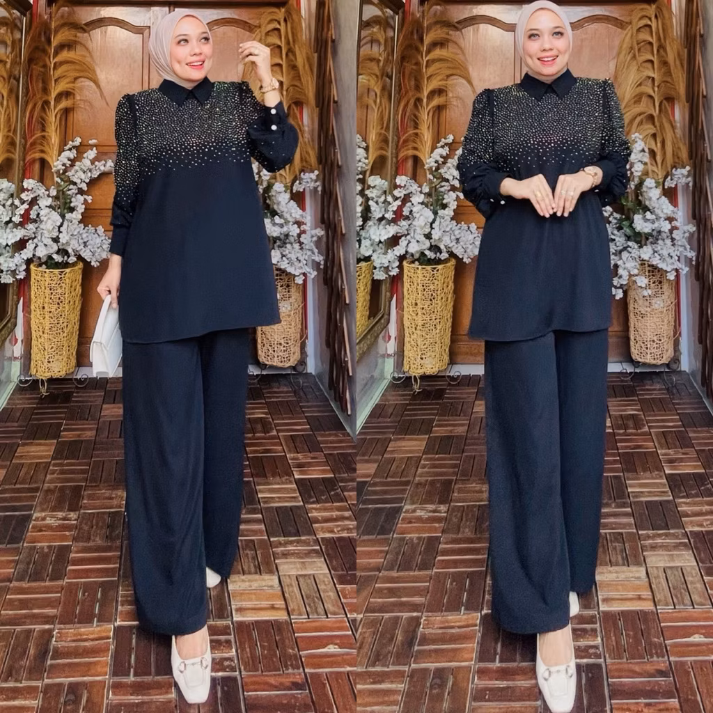 One Set Kulot Nad Terbaru By OHc Setelan Celana Wanita