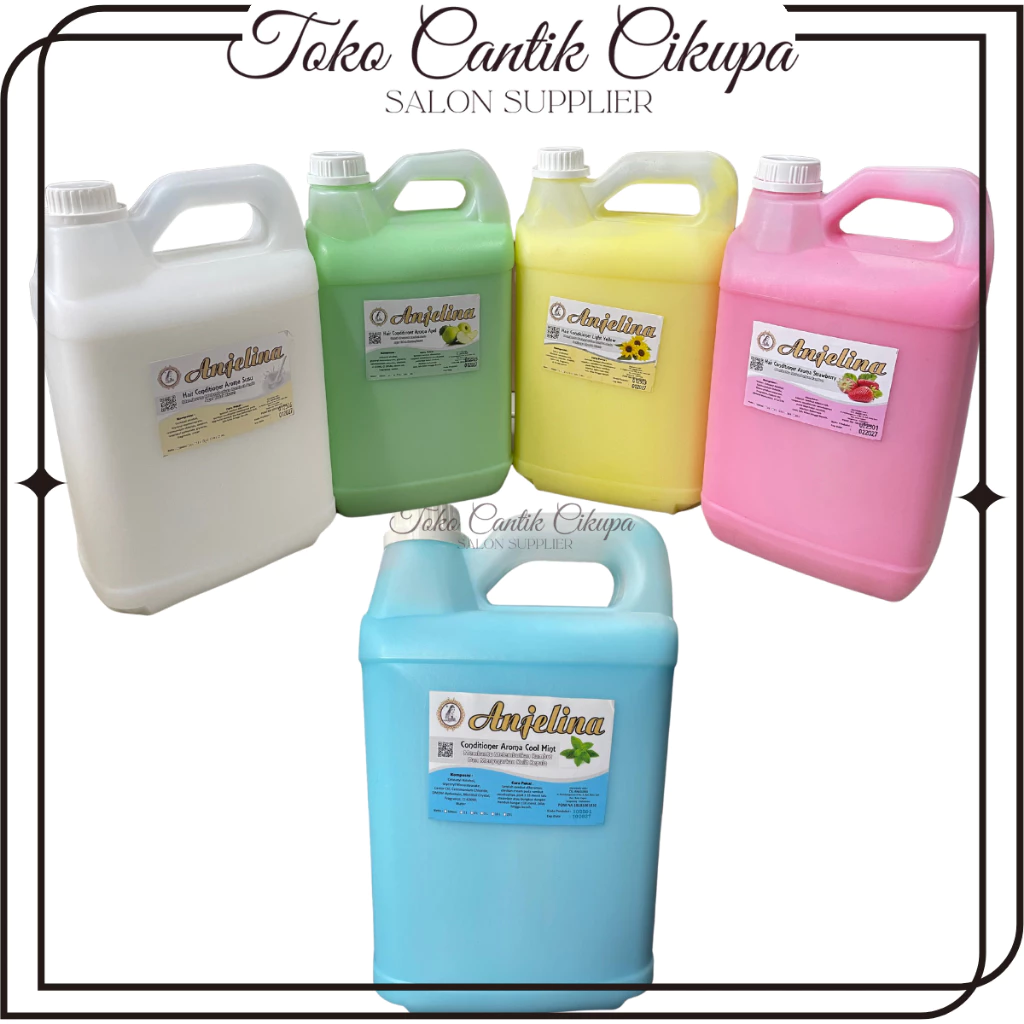 ANJELINA Conditioner 5Liter Jerigen - Kondisioner Rambut Murah Ekonomis Salon Professional